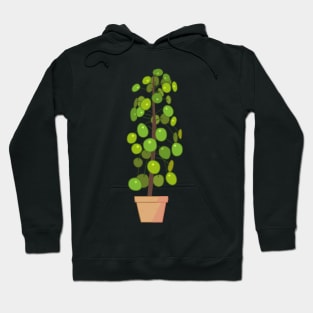 Tall Pilea Plant Hoodie